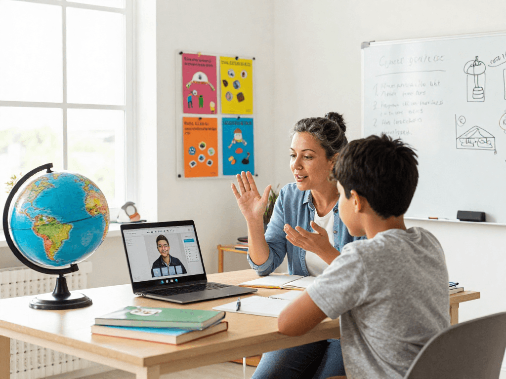 Best tutors guiding students in an engaging online learning environment.