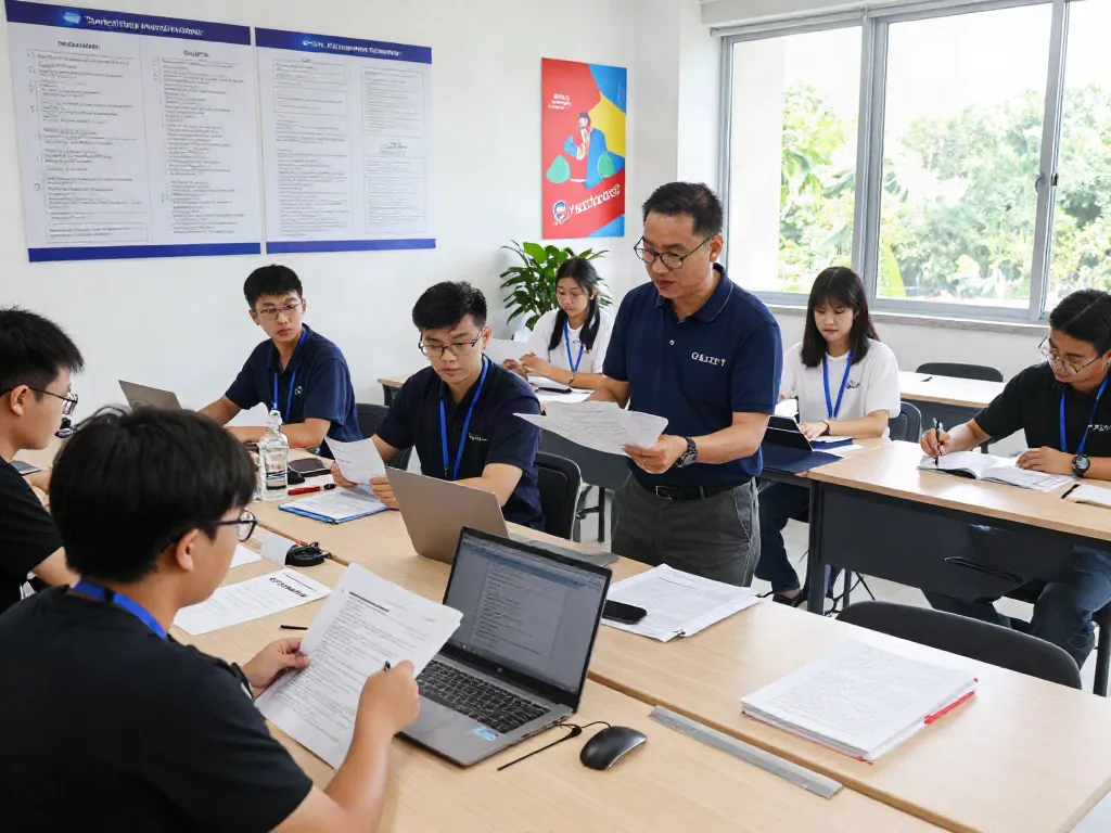 CSP Certification training session with engaged learners and expert guidance in a modern classroom.