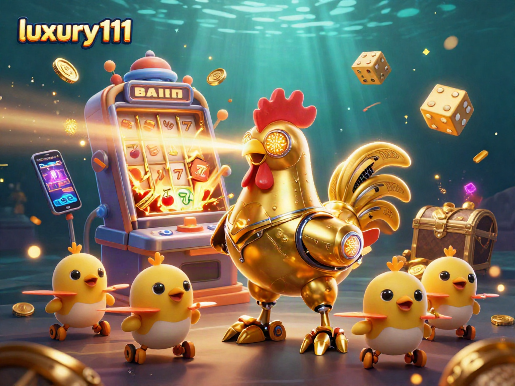 Engage in thrilling gameplay with luxury111 during colorful casino adventures featuring golden jackpot elements.
