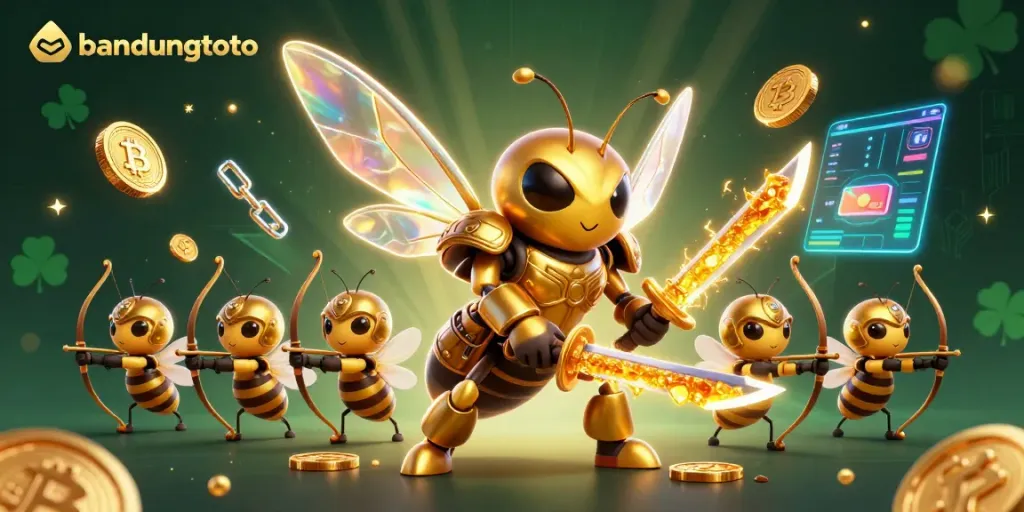 Experience bandungtoto's thrilling gaming adventures with vivid 3D characters and crypto elements.