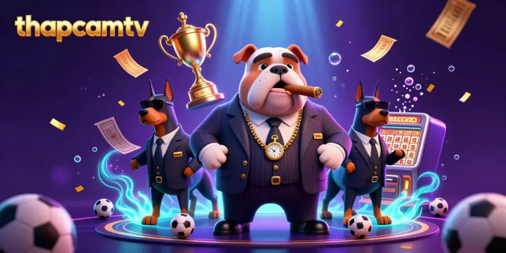 Experience the excitement of thapcamtv with 3D characters and dynamic sports betting elements.