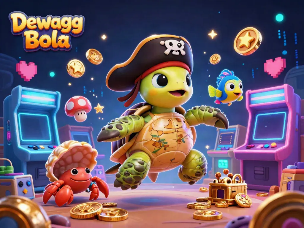 Engage in excitement with Dewagg Bola as colorful characters dive into a world of dynamic online betting games.