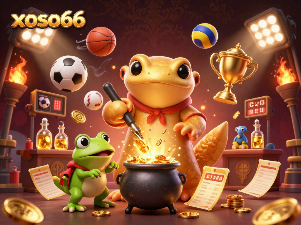 Engage in thrilling sports betting at xoso66 with dynamic casino elements and golden treasures.