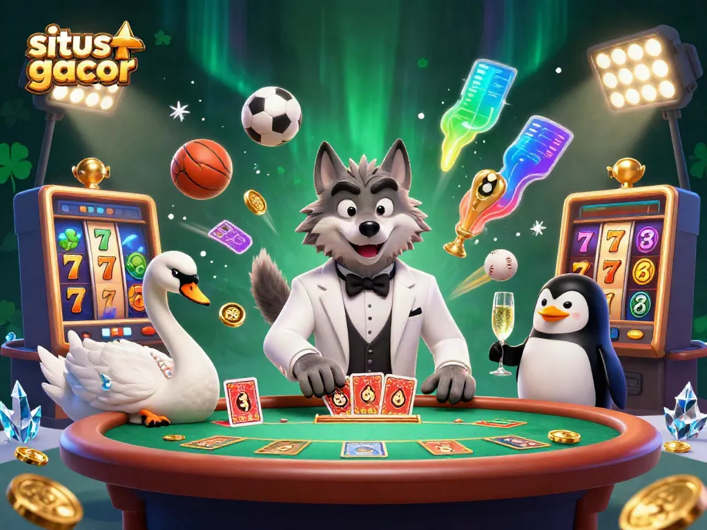 Menangkan jackpot di situs slot gacor dengan suasana kasino yang dinamis dan berwarna-warni.