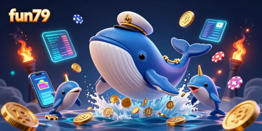 Join fun79 for an exciting online gaming adventure with colorful 3D characters and crypto themes.