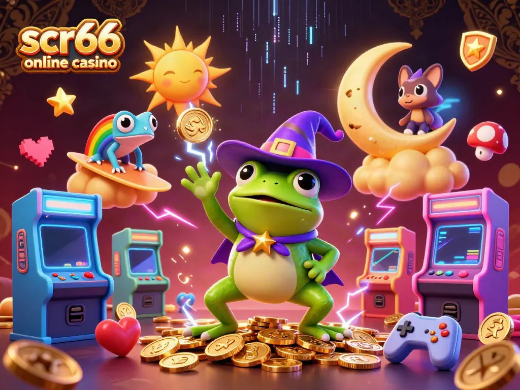 Experience thrilling gameplay at scr66 online casino with a magical storm of golden coins and dynamic characters.