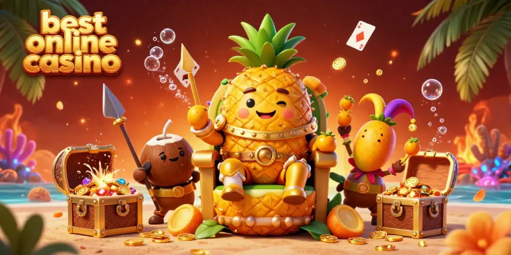 Experience the best online casino Australia with vibrant gaming elements in an ultra-detailed 3D scene.