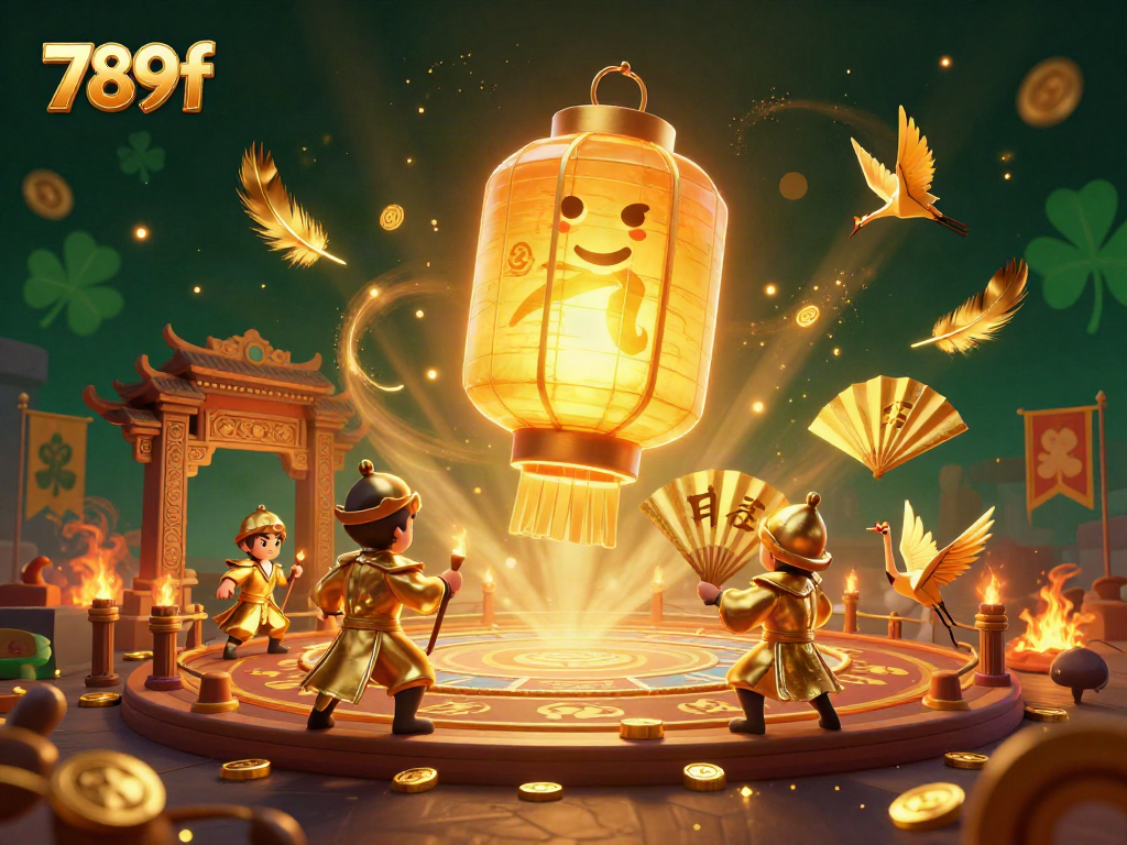 Experience thrilling gameplay with 789f's golden lantern spirit and vibrant casino elements.