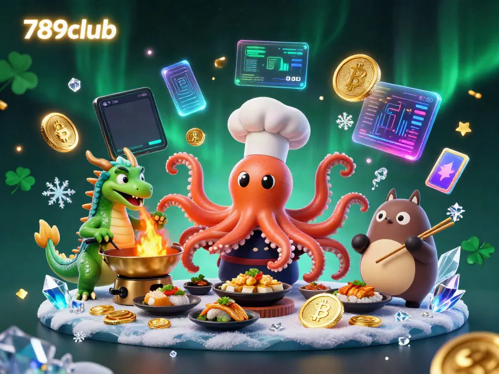 Experience exciting gameplay at 789club with a vibrant casino-themed illustration featuring anime-inspired characters and crypto elements.