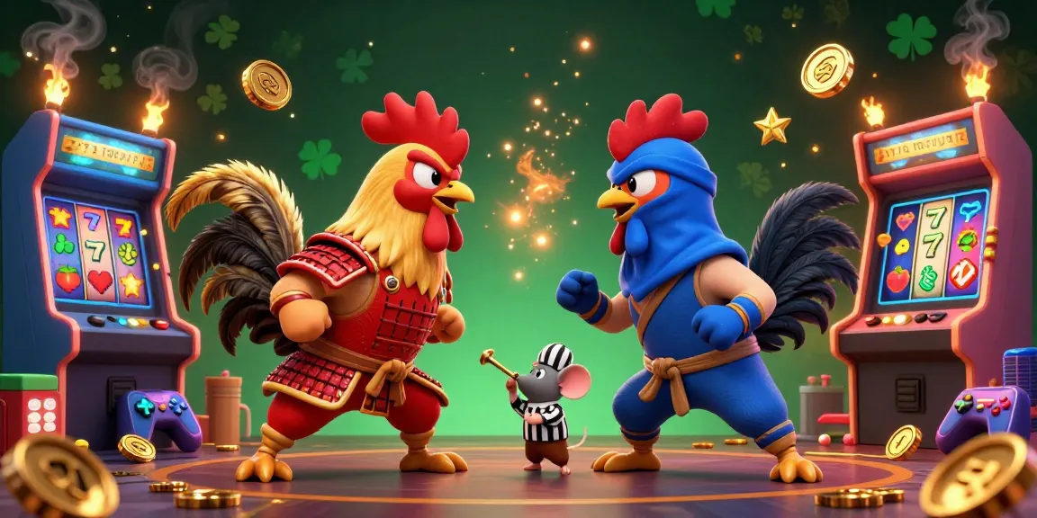 Engage with exciting Putas Torrevieja gaming action featuring colorful 3D characters and casino elements.