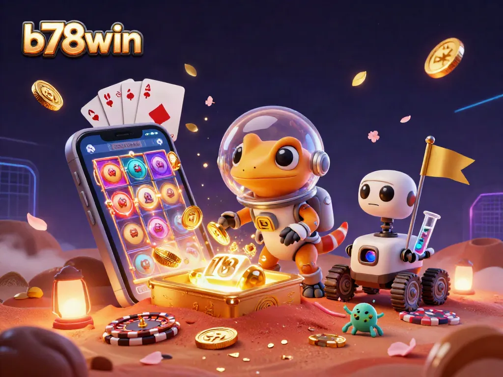 Experience thrilling moments at b78win while winning in vibrant online casino games.