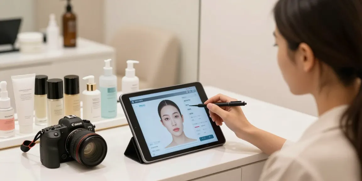 Discover the benefits of ClinicEvo vs QOVES facial analysis in a modern beauty studio.