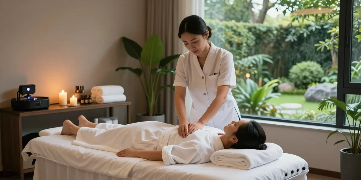 Experience 서대문출장안마 in a tranquil spa with soothing massage therapy and serene ambiance