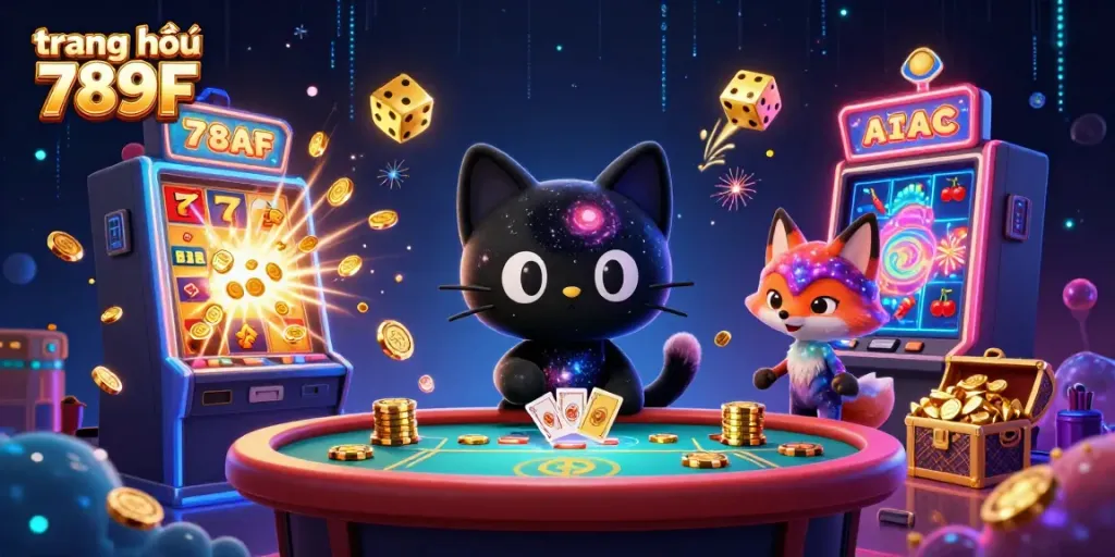 Experience the thrill of gaming at trang chủ 789F with vibrant slots, jackpots, and lively characters.