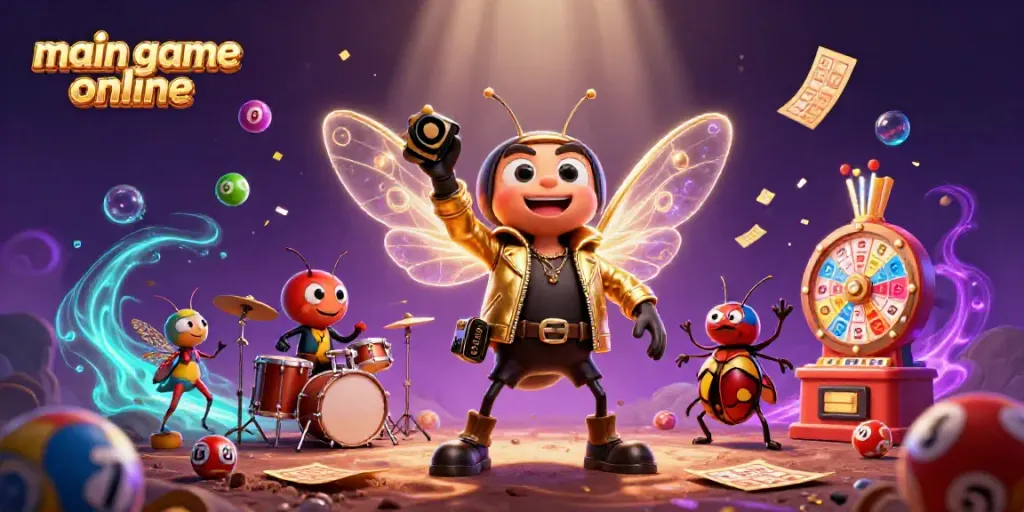 Engage in main game online with vibrant characters, exciting elements, and an energetic atmosphere.