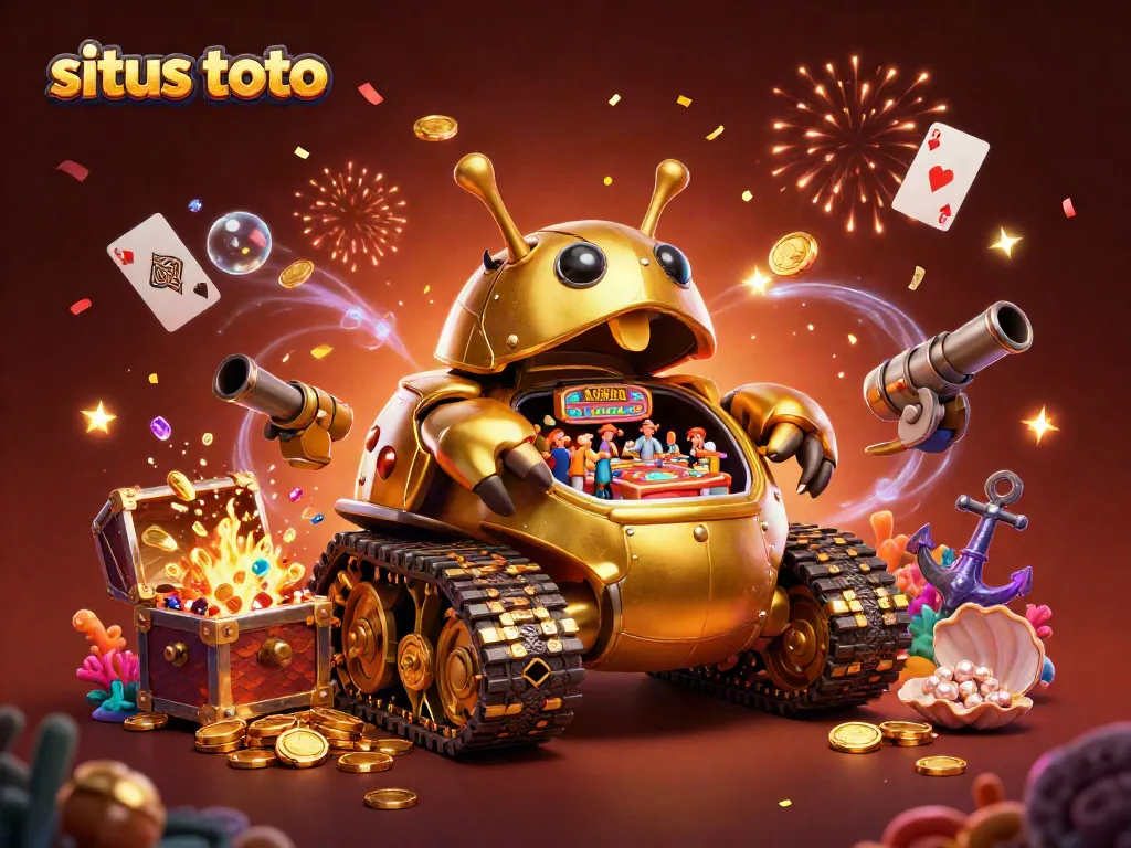 Experience excitement at the situs toto with the vibrant casino beetle tank and magical underwater treasures.