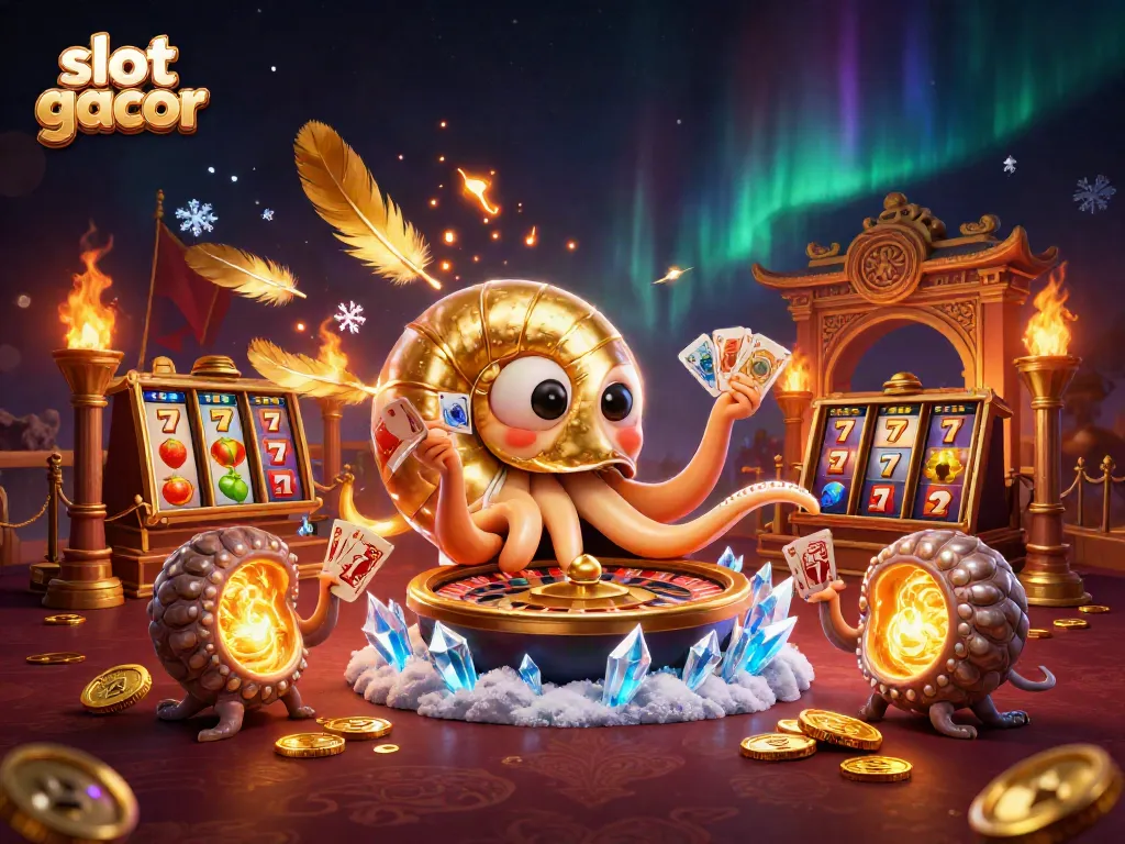 Experience the excitement of slot gacor with vibrant characters and engaging game elements.