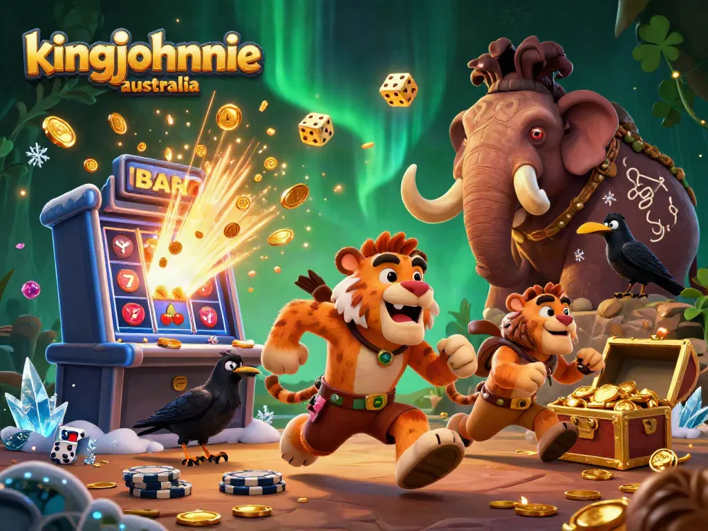 Experience kingjohnnie australia's exciting prehistoric casino with dynamic gaming elements and vibrant energy